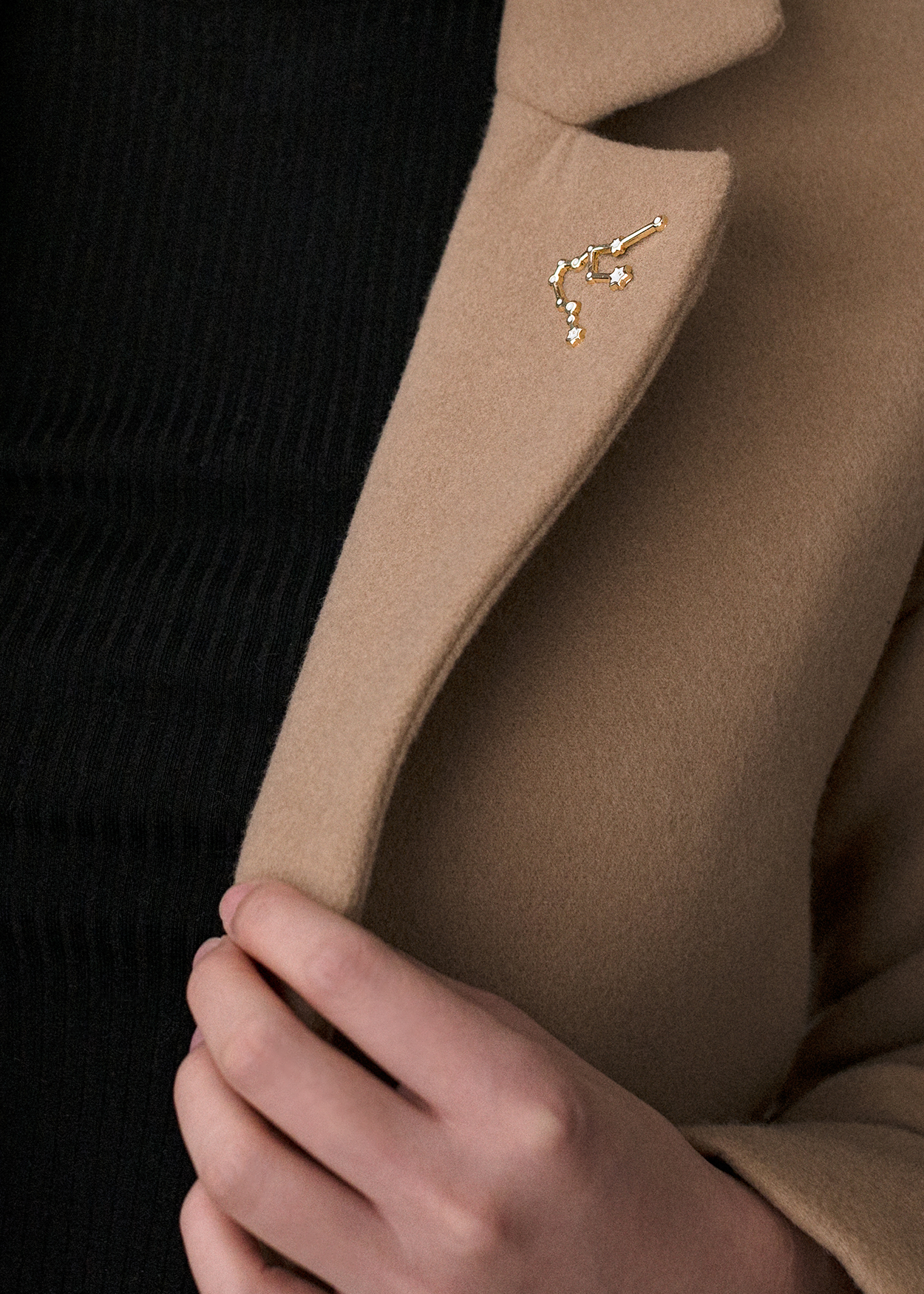 Aquarius Constellation Pin