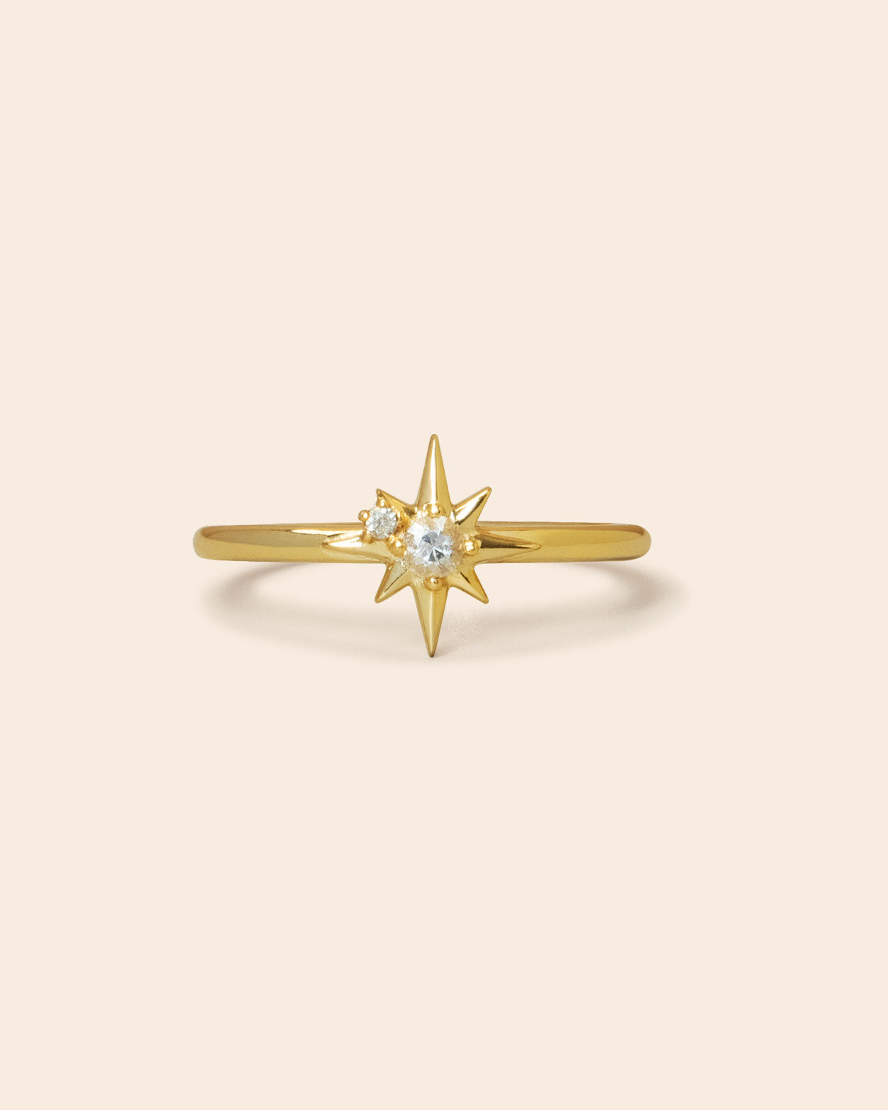 Sun & Moon Ring Set