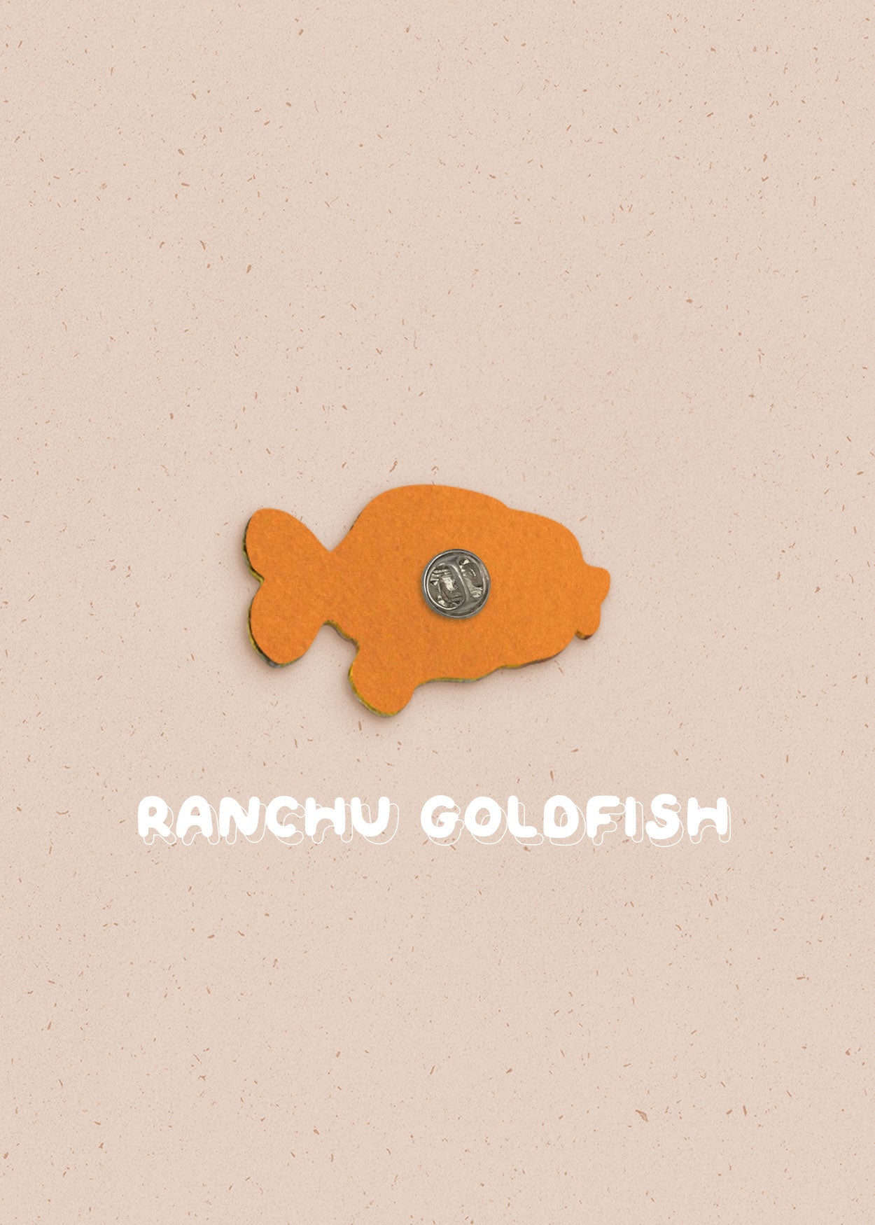 Ranchu Goldfish Pin