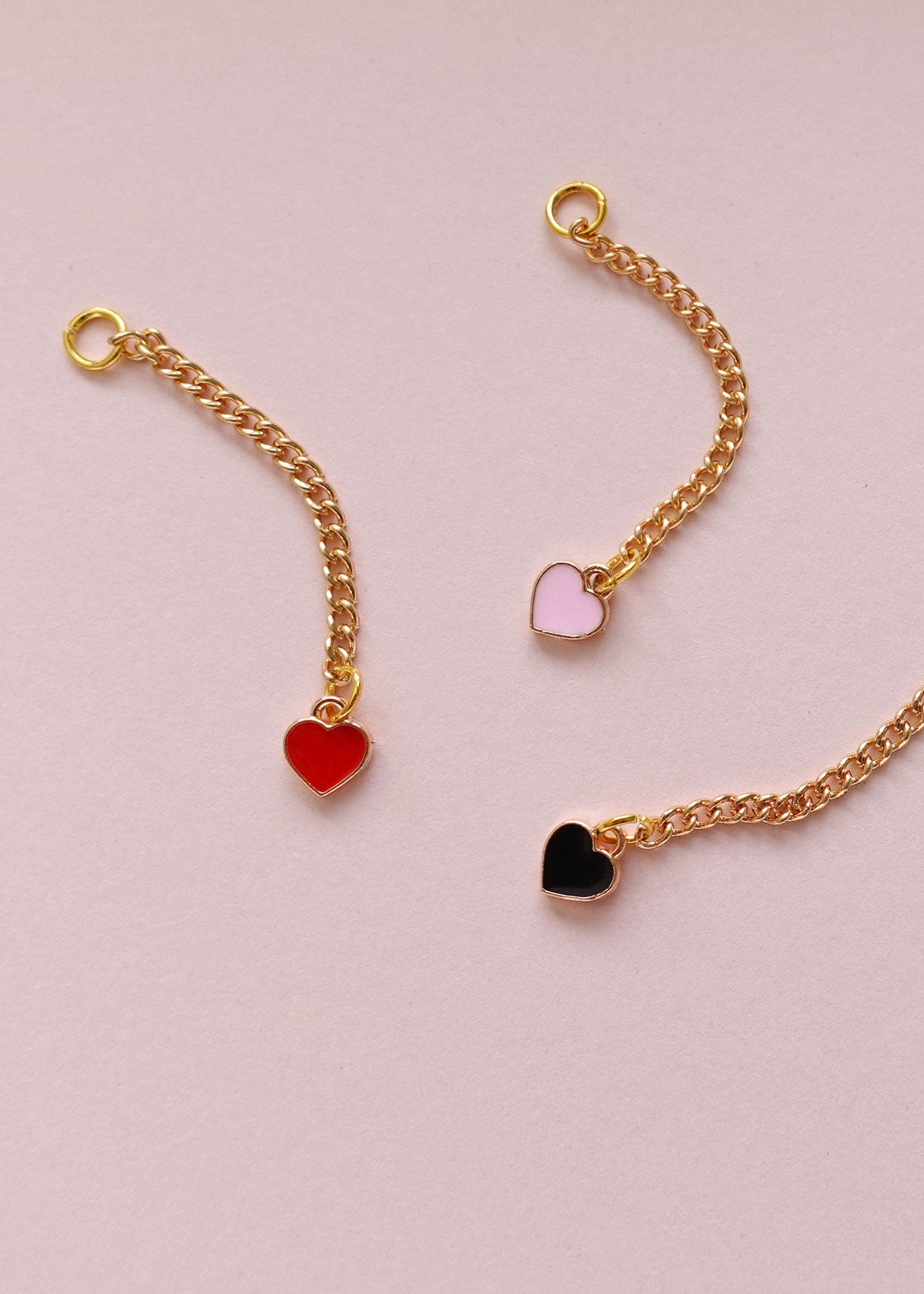 Dainty Hearts Pin Charm