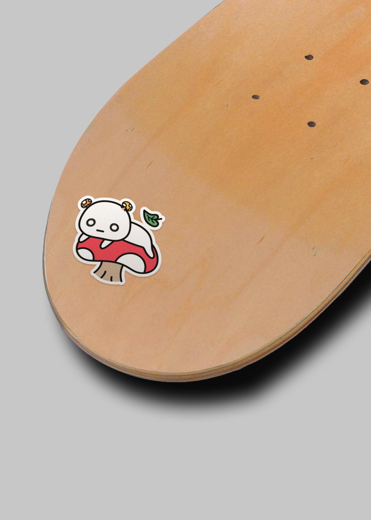 Derpy Man Mushroom Sticker