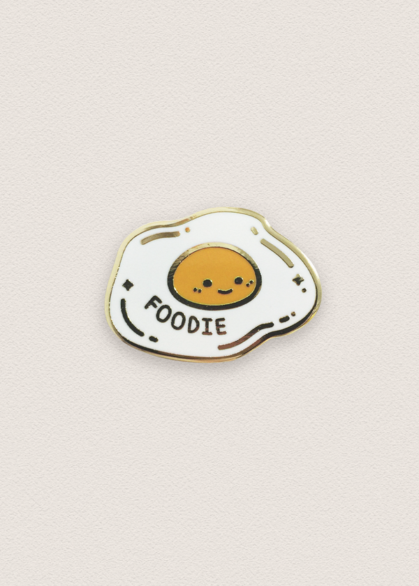 Foodie Egg Pin