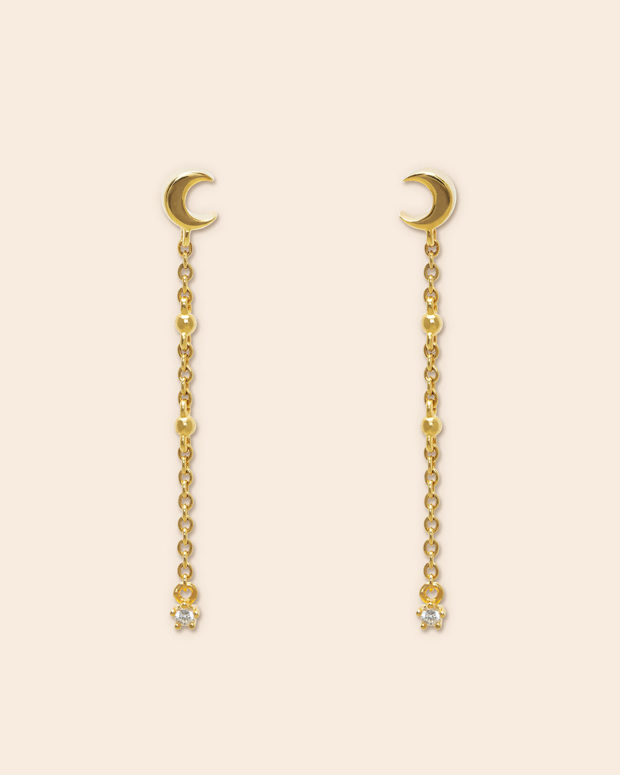 Moon Dangle Earrings