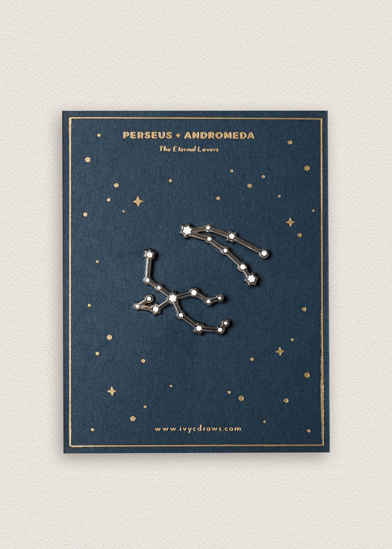 Perseus + Andromeda Pins