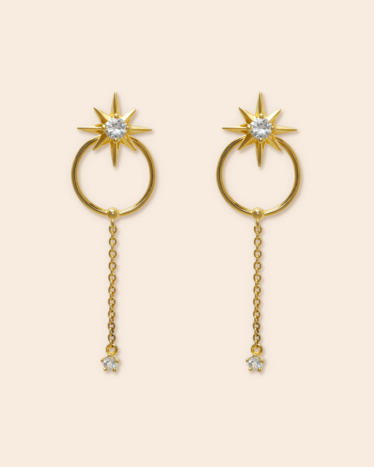 Sun Dangle Earrings