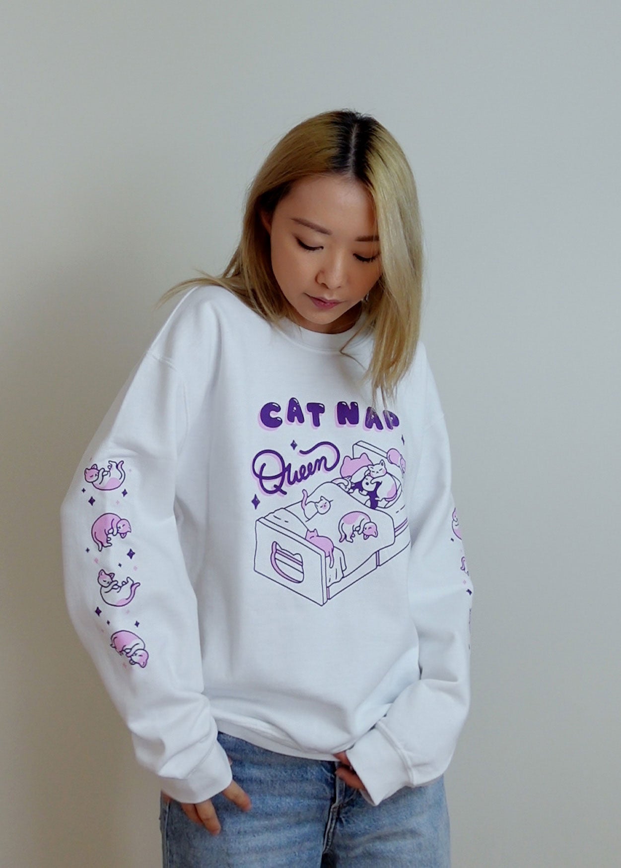 Cat Nap Sweat Shirt