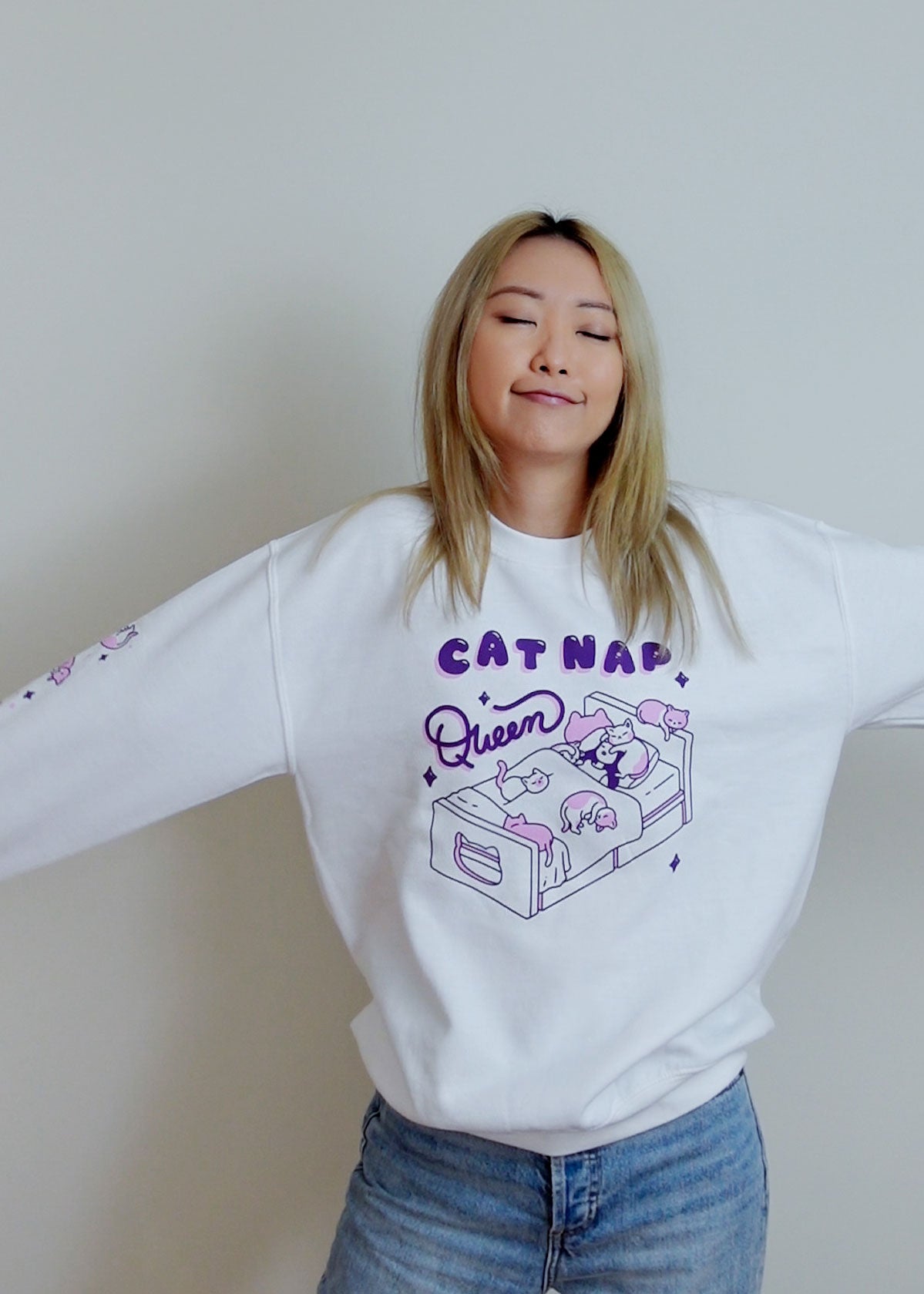 Cat Nap Sweat Shirt