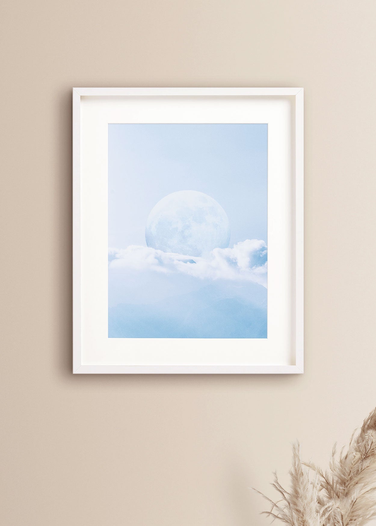 Morning Moon Print