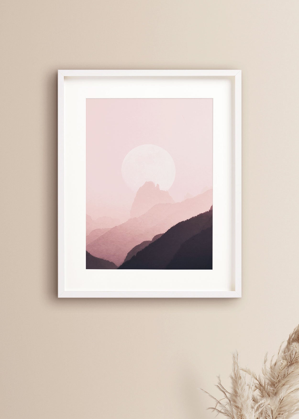 Pink Moon Print