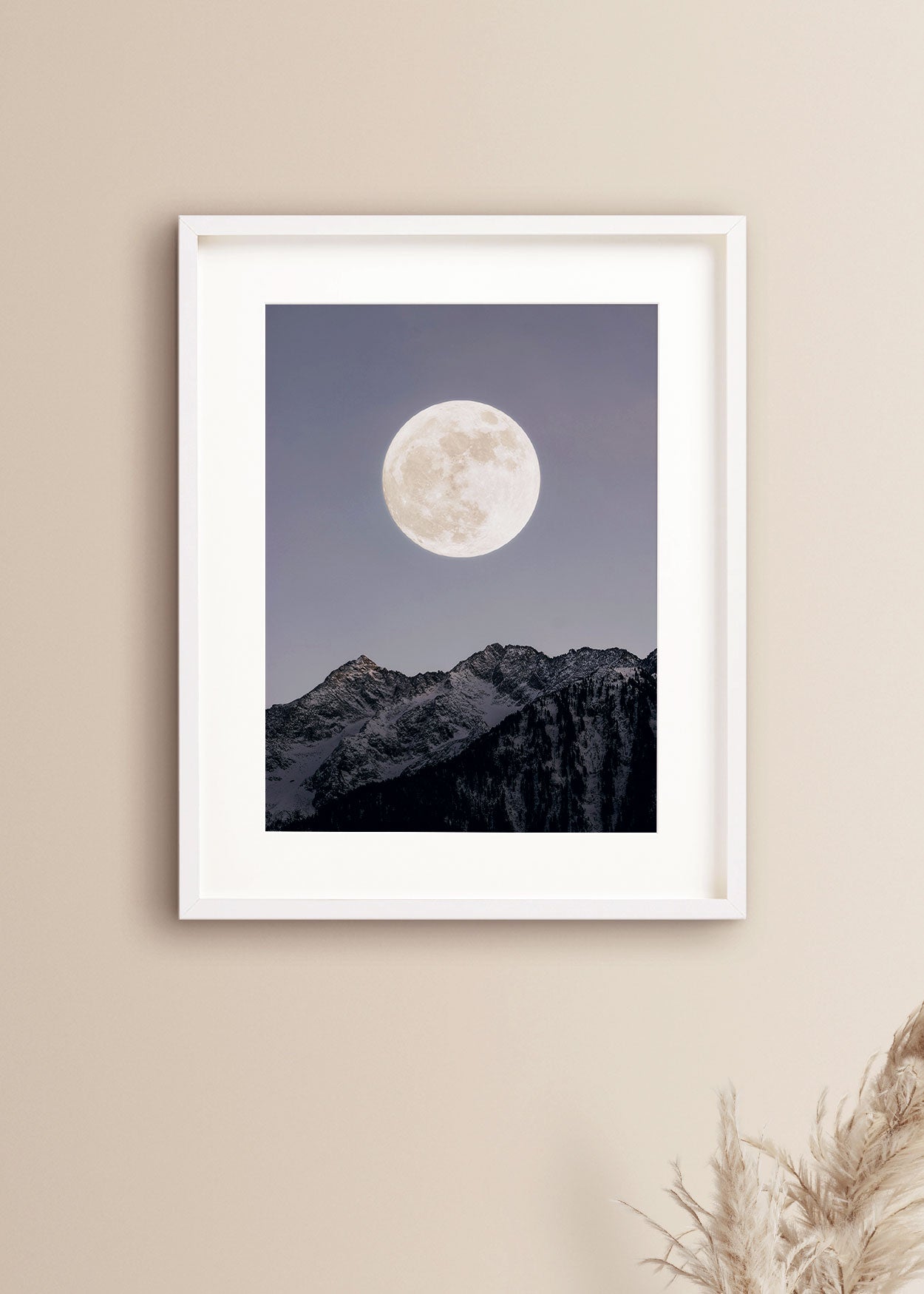 Dusk Glow Moon Print