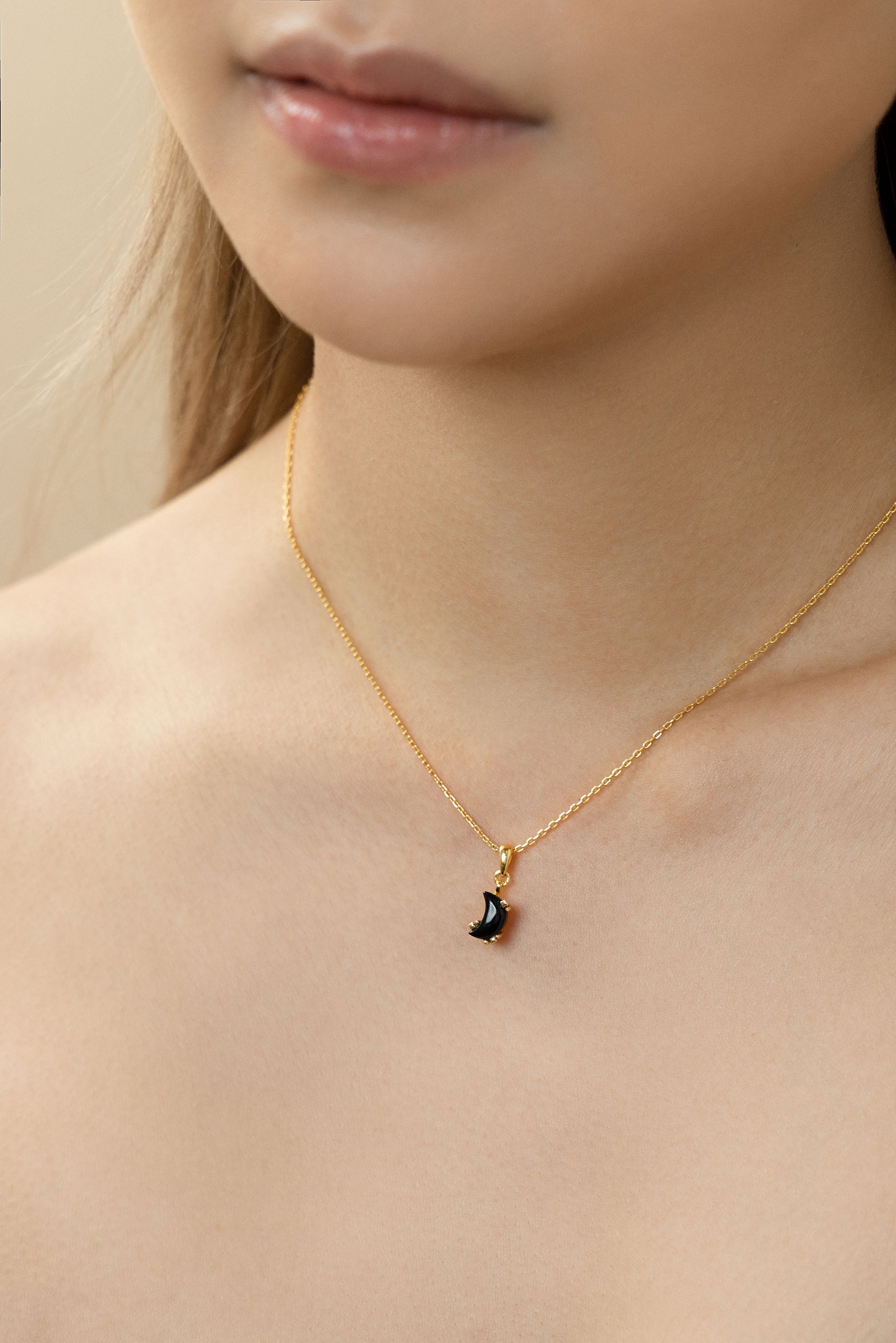 Sun & Moon Necklace Set