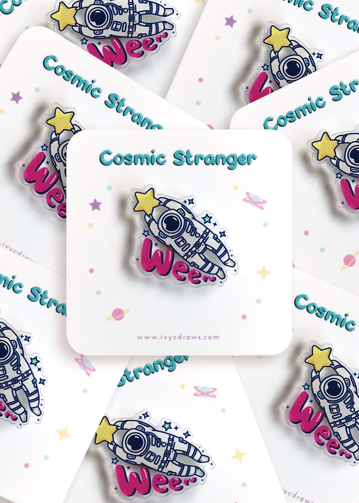 Cosmic Stranger Pin