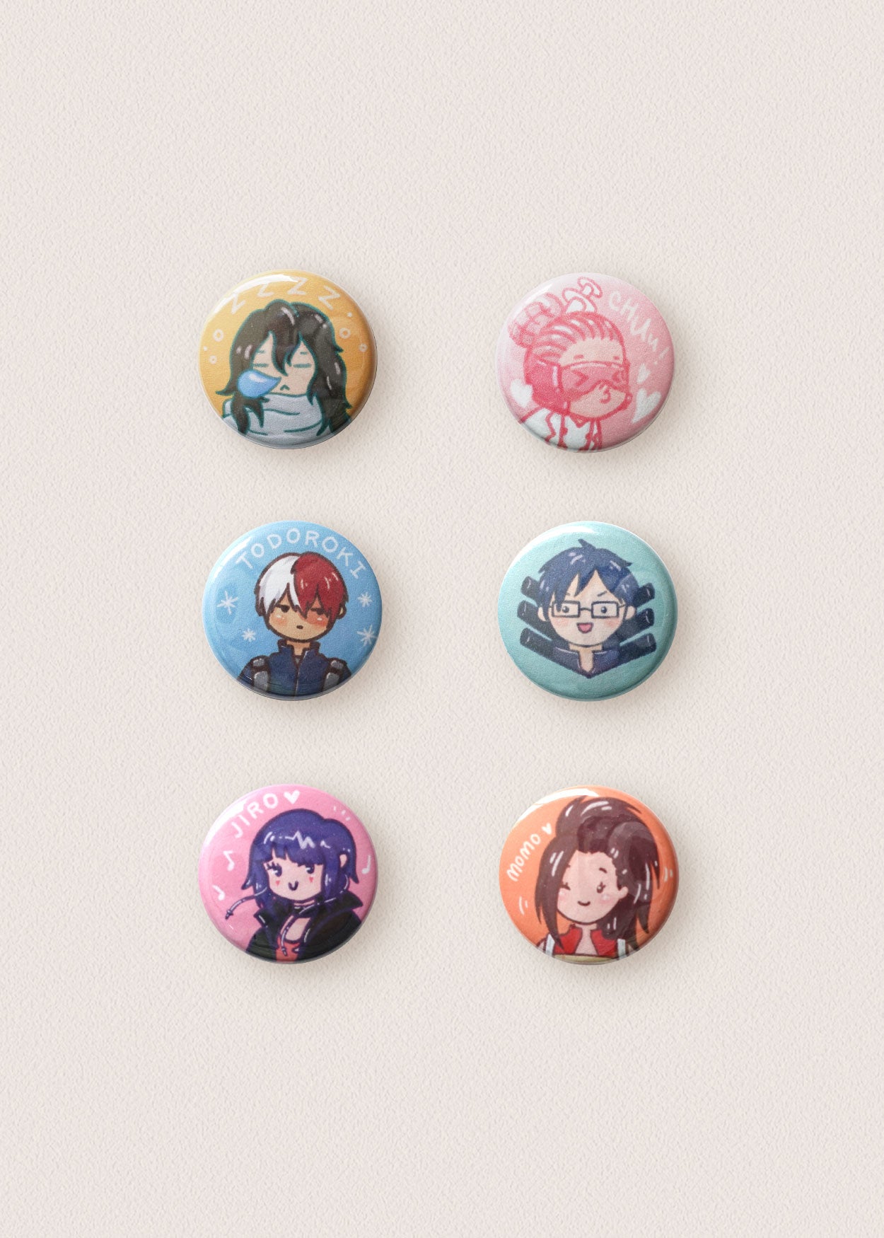 Buttons: Hero School