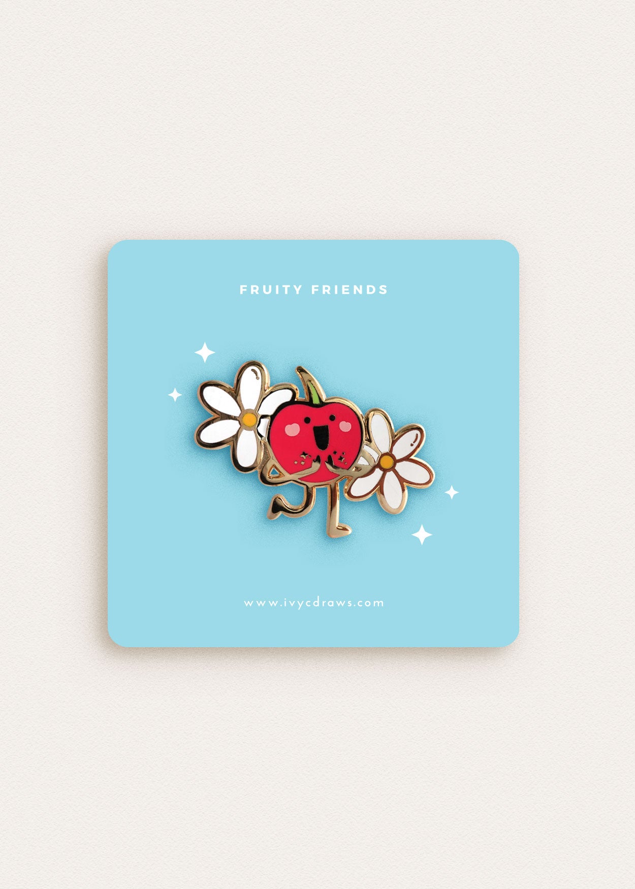 Cheerful Cherry Pin