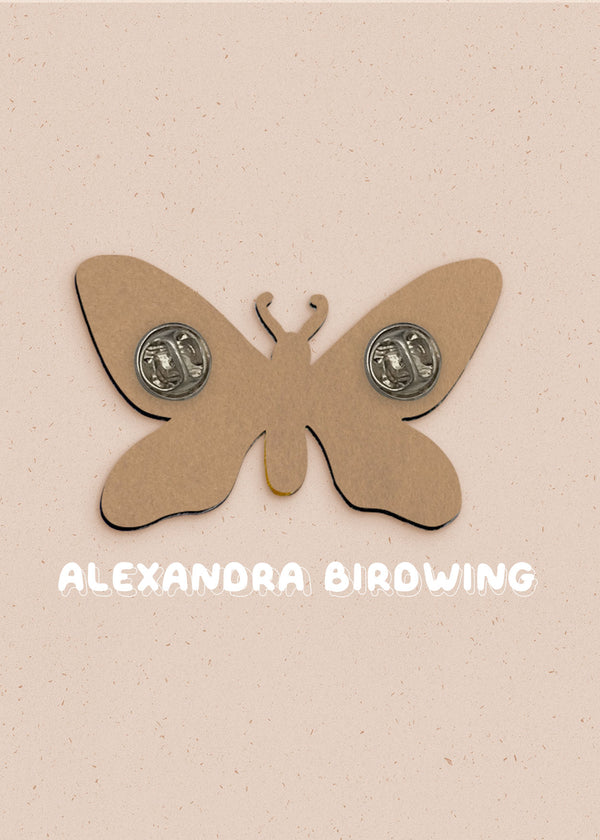 Queen Alexandra Birdwing Pin