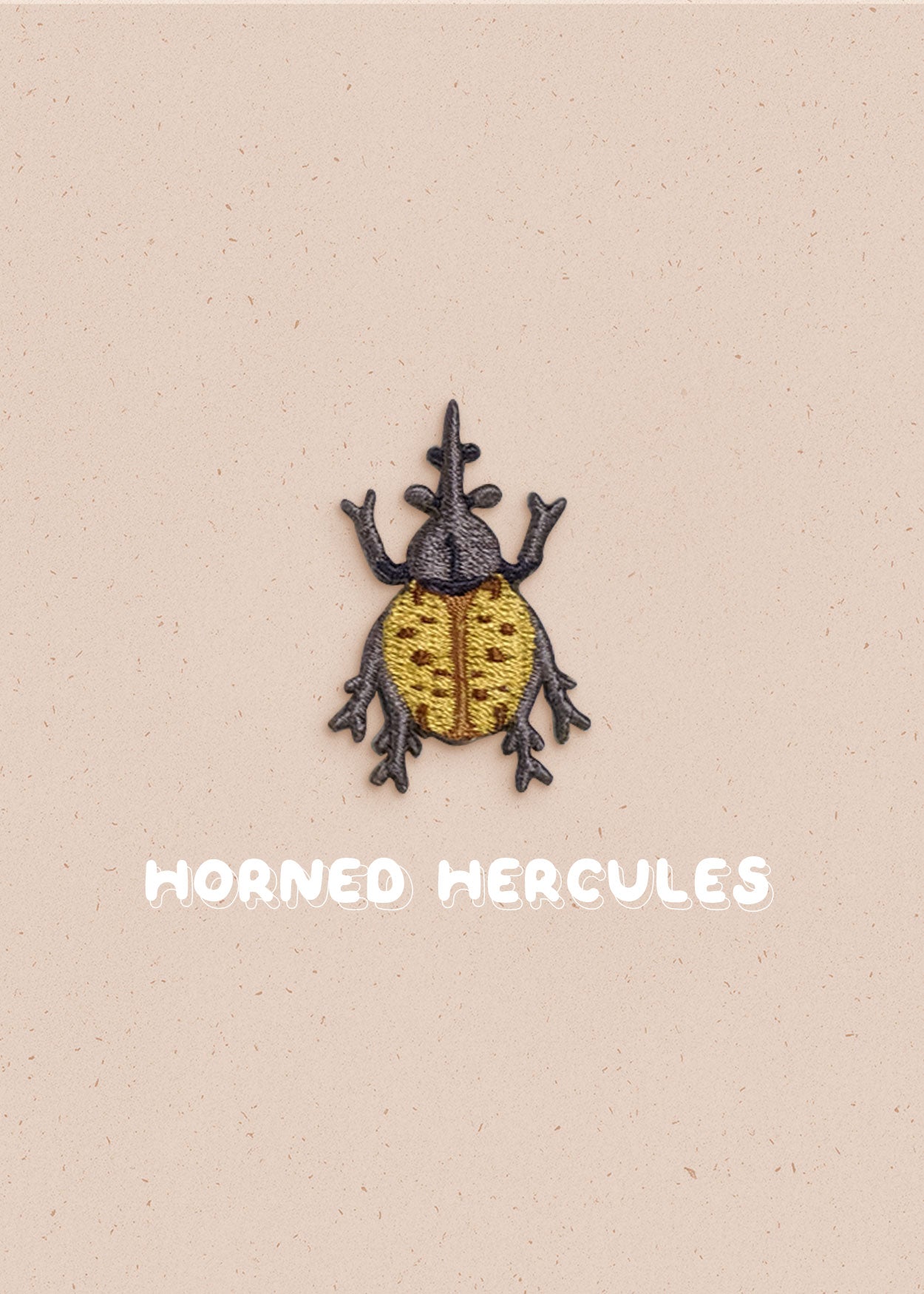 Horned Hercules Pin