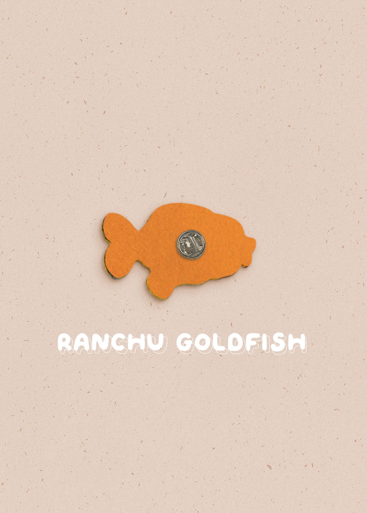 Ranchu Goldfish Pin