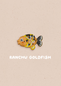 Ranchu Goldfish Pin