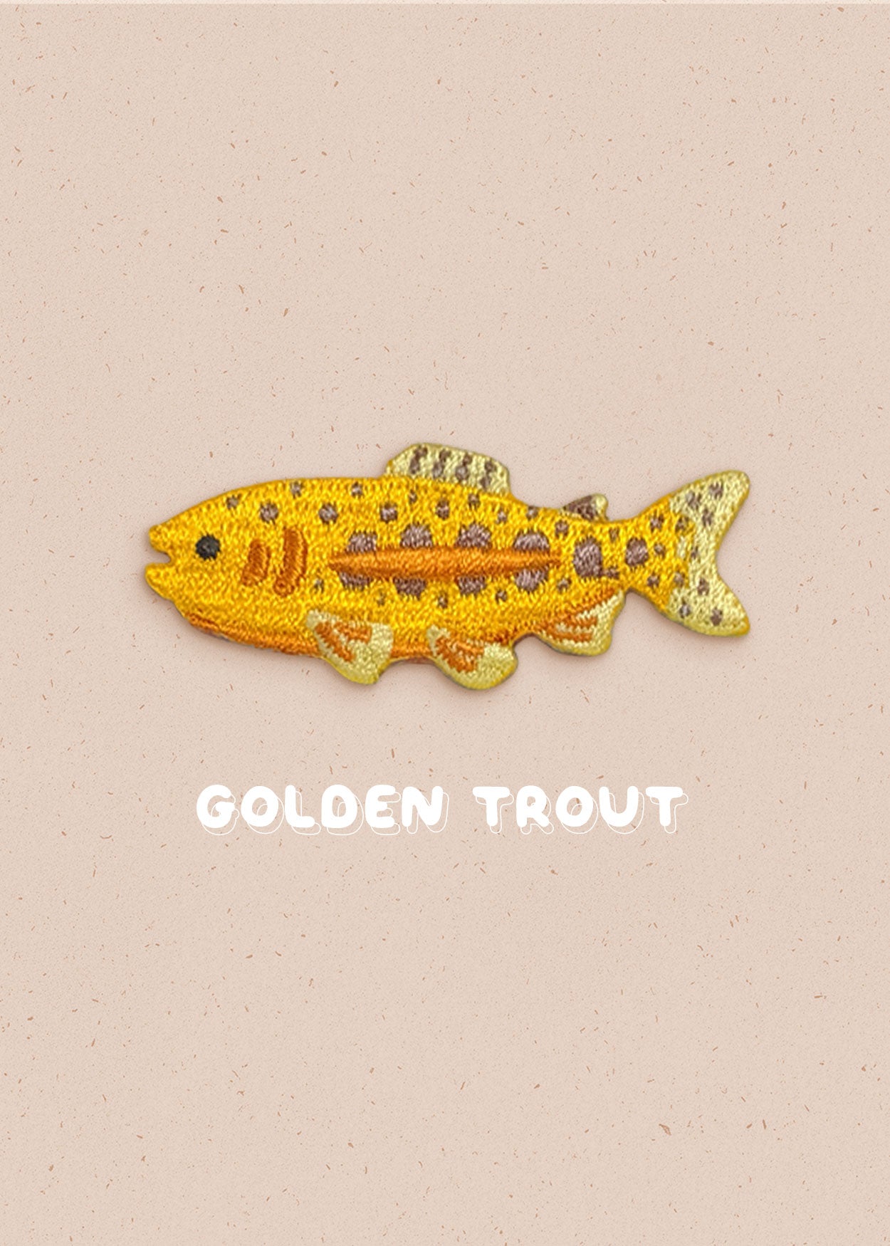 Golden Trout Pin