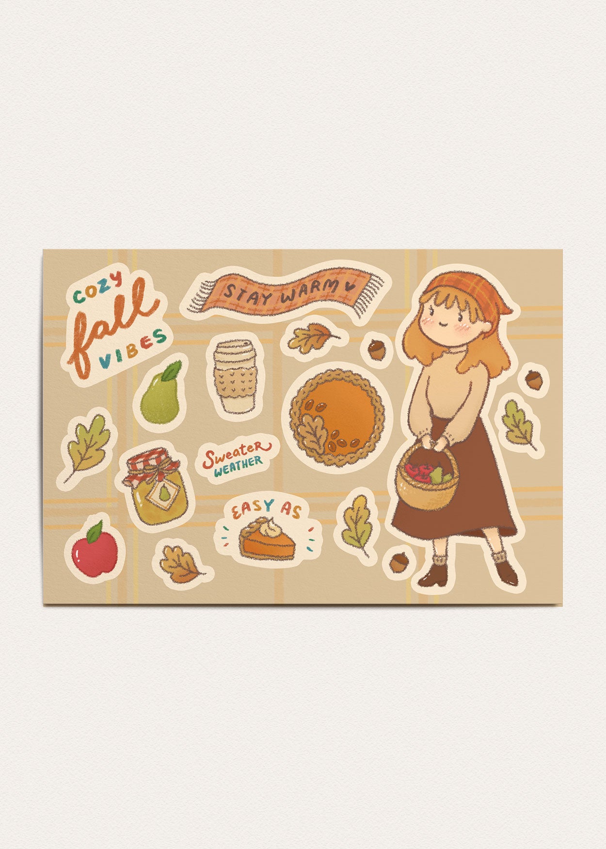 Cozy Fall Sticker Sheet