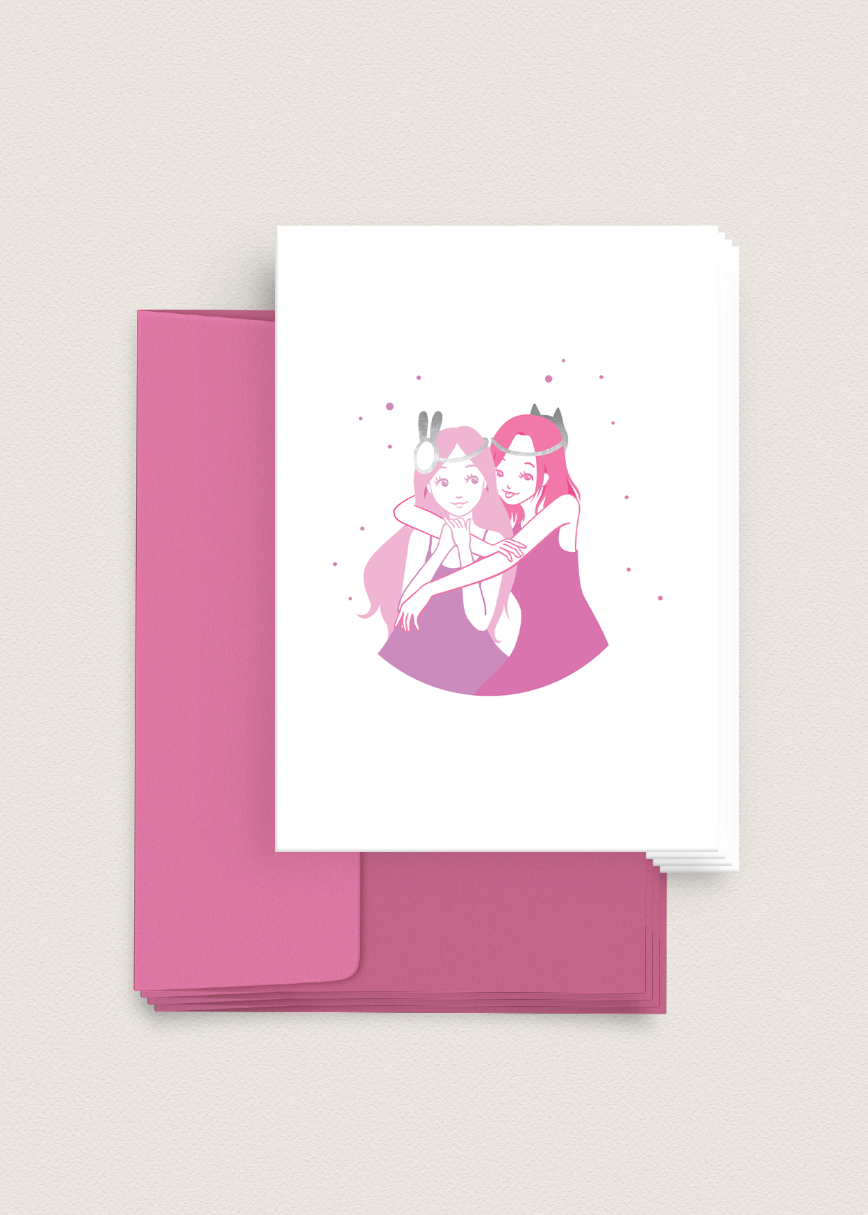 Greeting Card: Besties