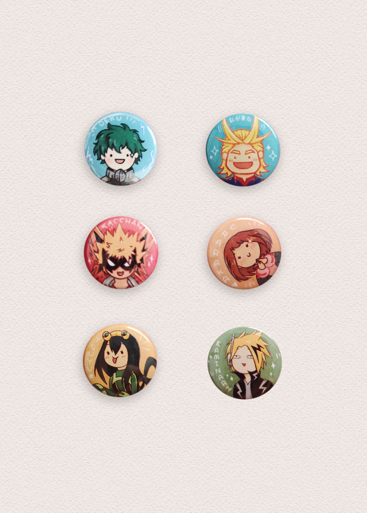 Buttons: Hero School