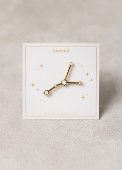 Cancer Constellation Pin