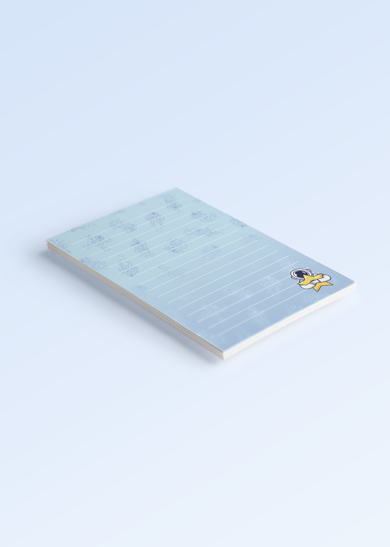 Cosmic Stranger Lined Notepad