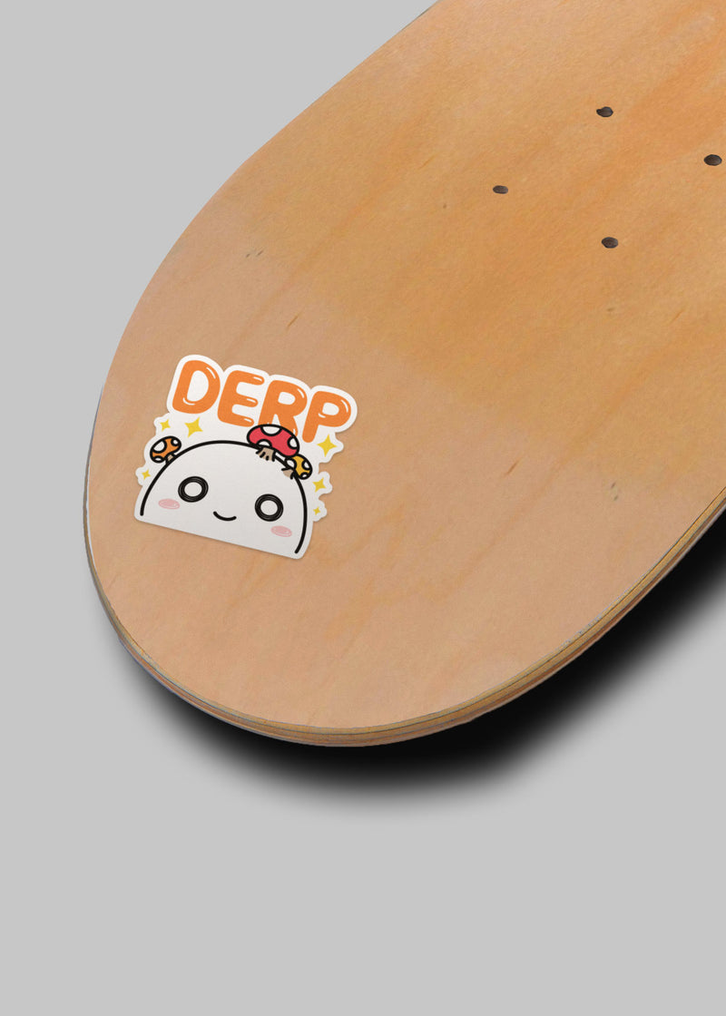Derpy Man Derp Sticker