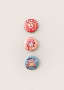 Dragon Maid Buttons