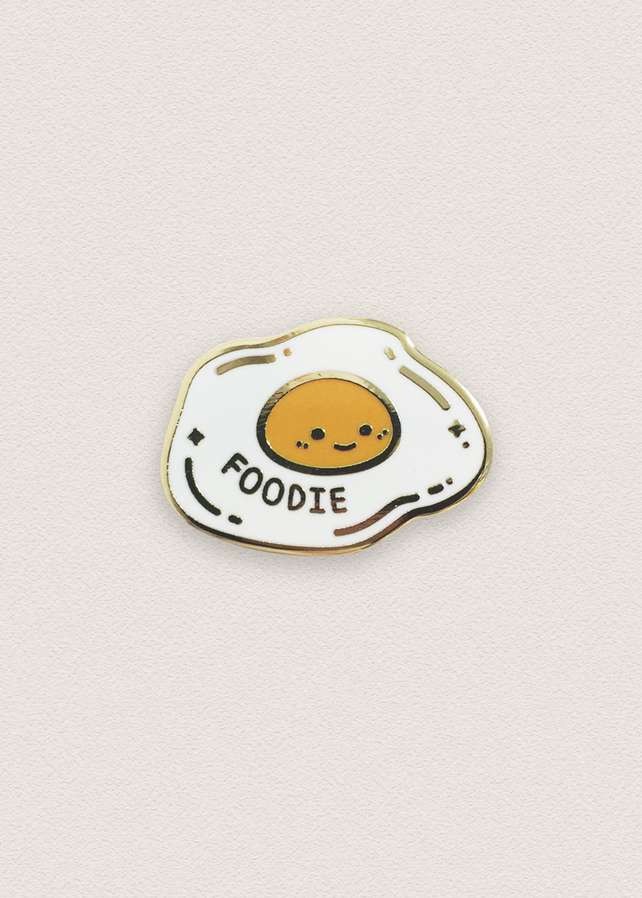 Foodie Egg Pin