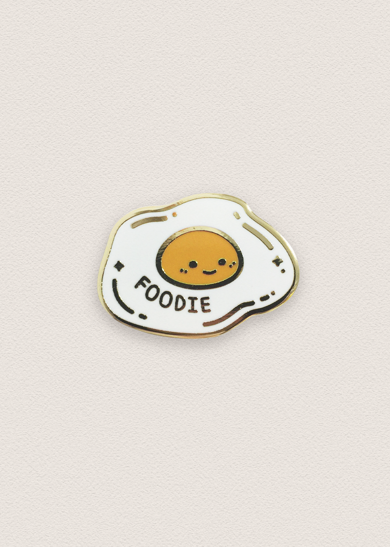 Foodie Egg Pin