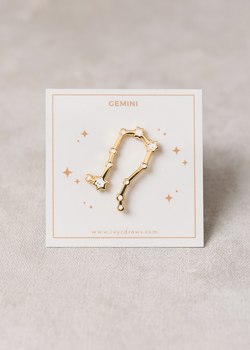 Gemini Constellation Pin