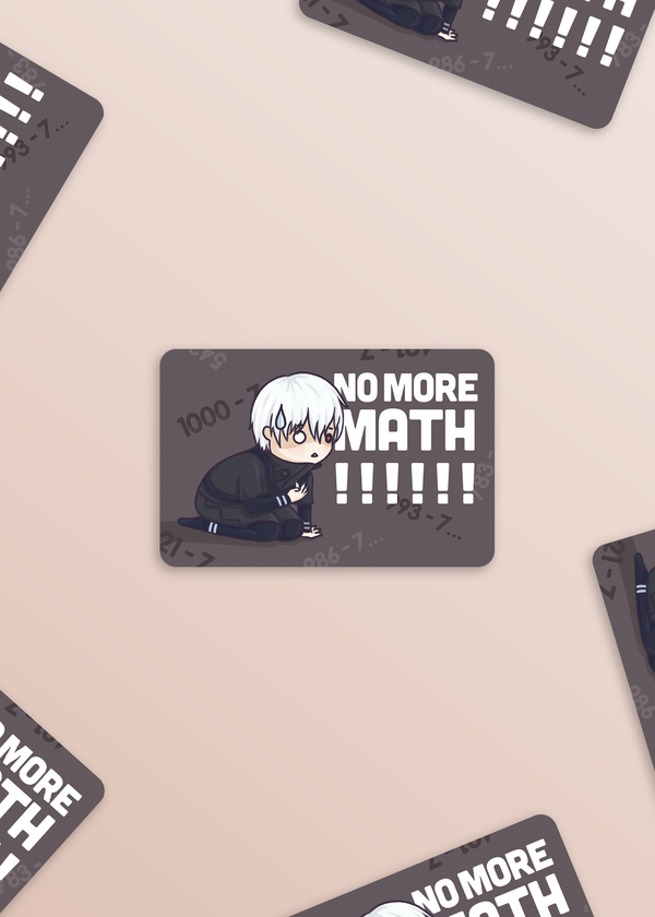 Anime Sticker: Math Ghoul