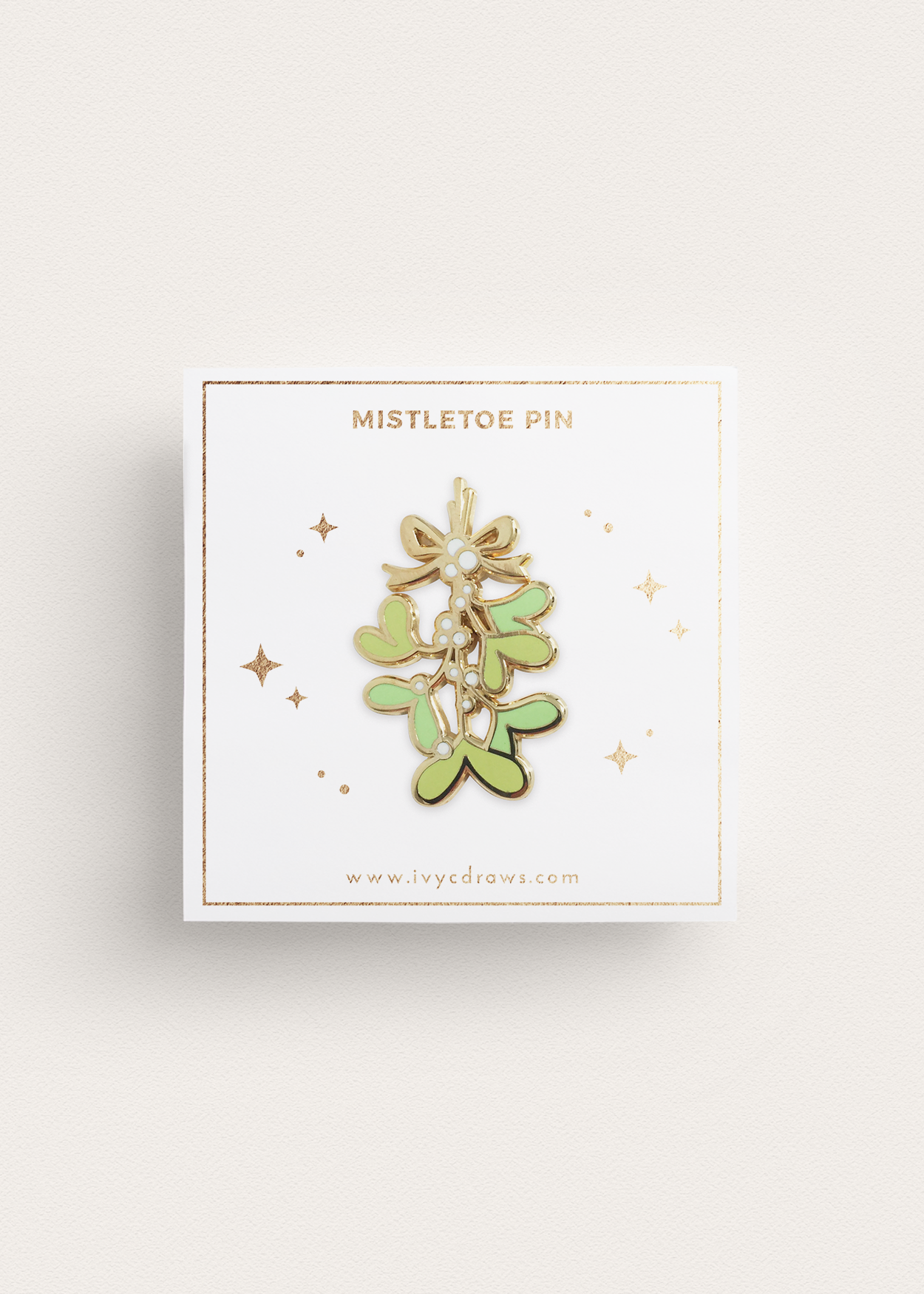 Mistletoe Pin