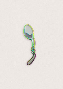 Bent Spoon Pin