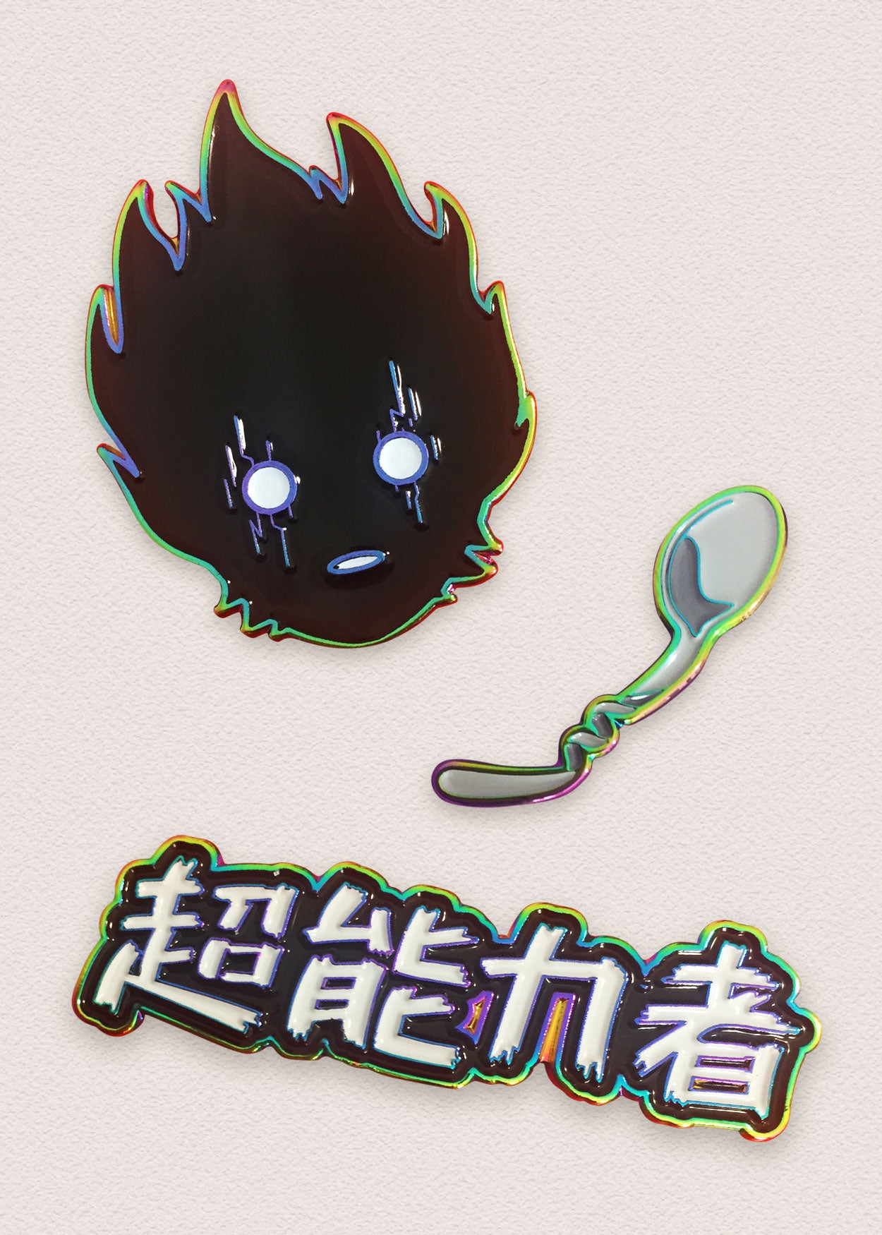 Mob Psychic Kanji Pin