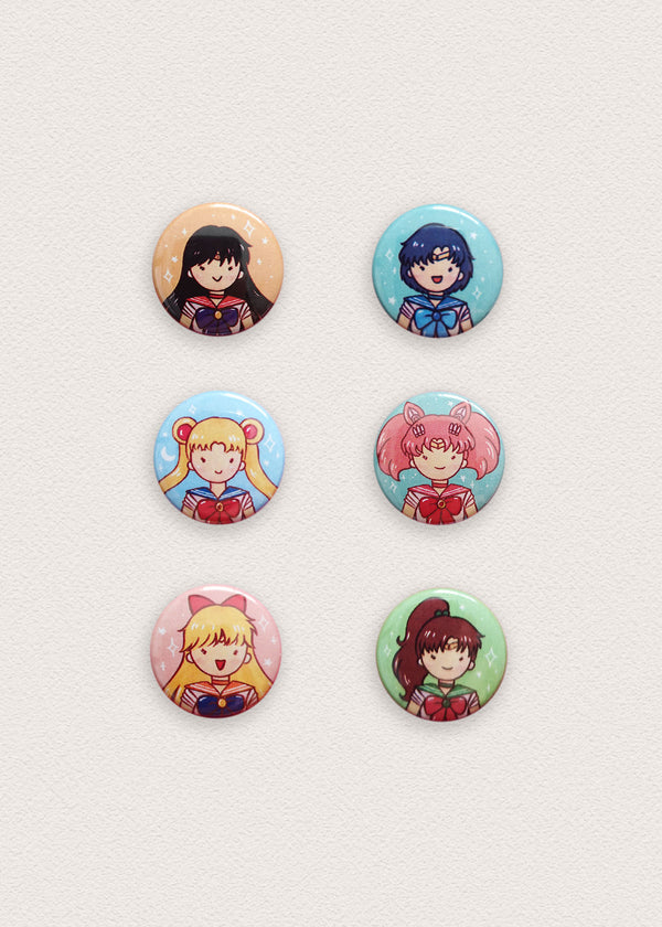 Buttons: Moon Squad