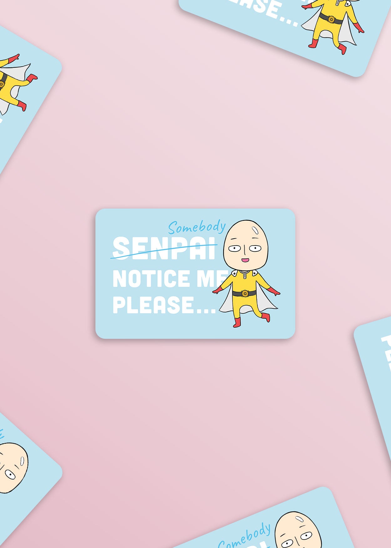 Anime Sticker: Saitama