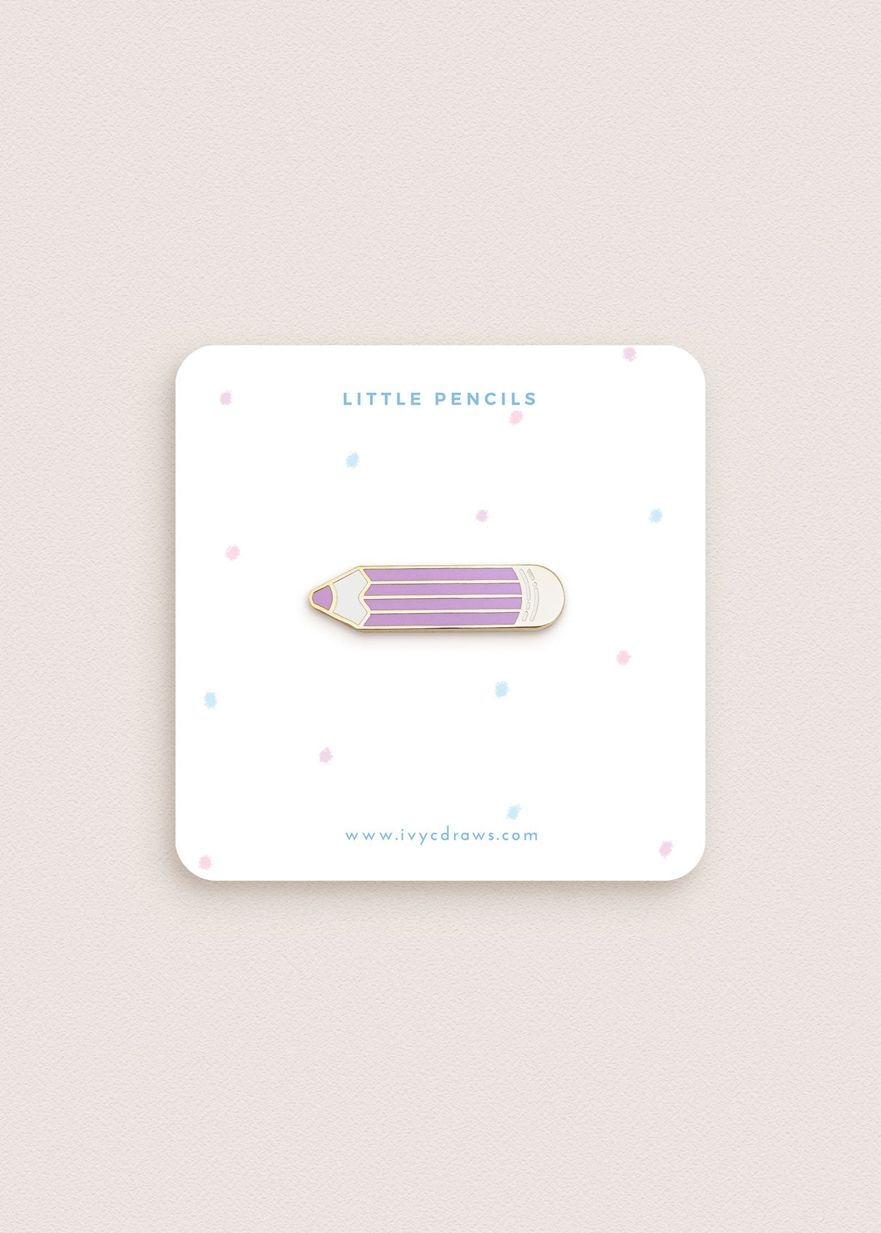 Pastel Purple Pencil