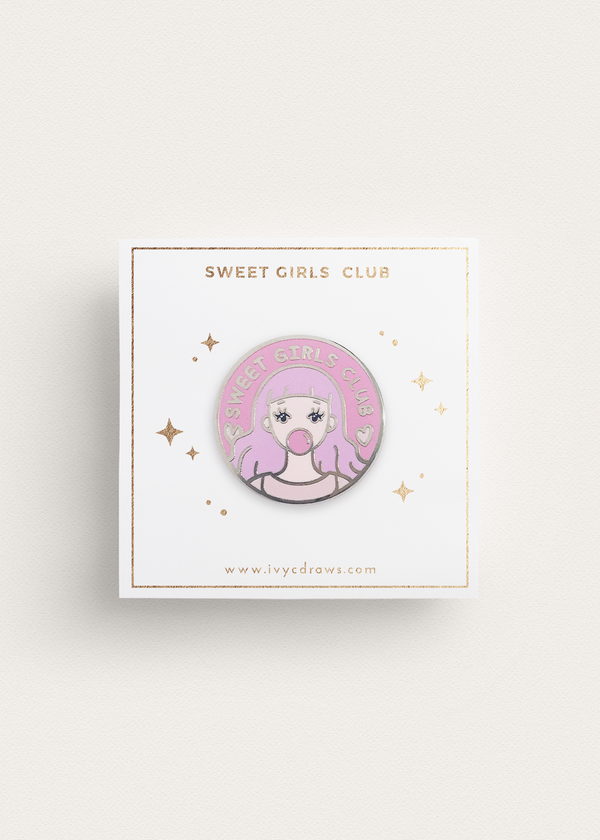 Sweet Girls Club Enamel Pin
