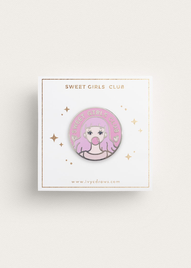 Sweet Girls Club Enamel Pin