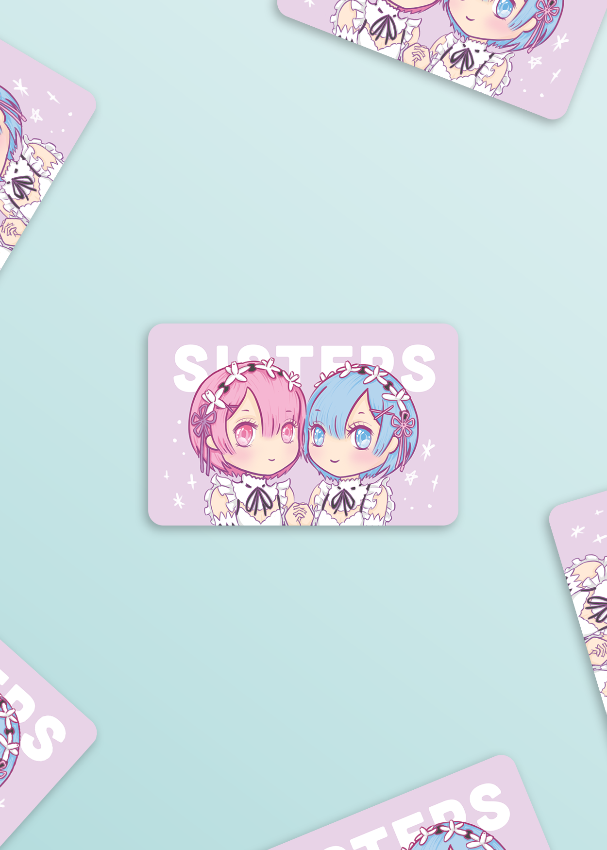 Anime Sticker: Demon Twins