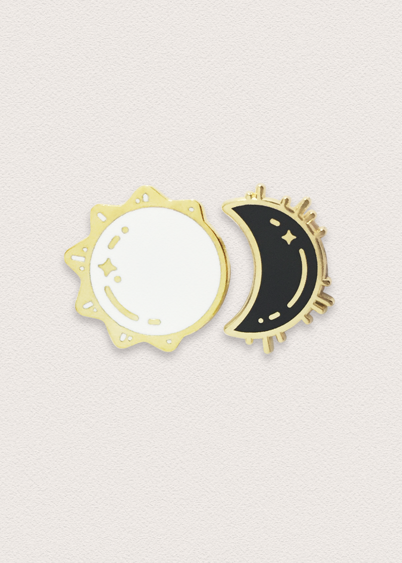 Sun & Moon Pin